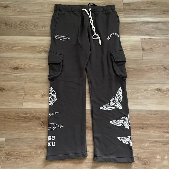 Darc Sport Other - Darc Sport Born Again Bigelow Cargo Sweat Pants in Wolf Gray XL